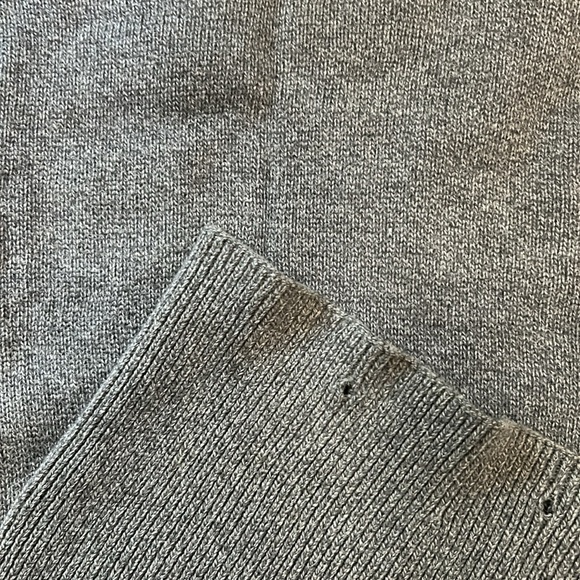 Vetta Oversized Sweater in Charcoal, Size L large organic cotton - Picture 4 of 5